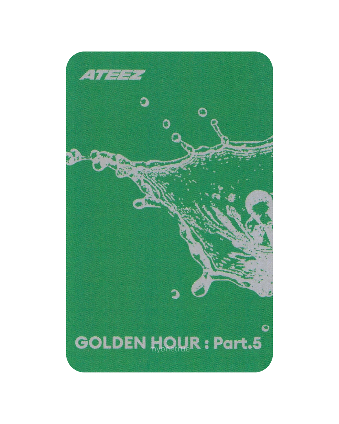 SEONGHWA Photocard A | POCA Diary ver. Inclusion | ATEEZ Golden Hour Part 5