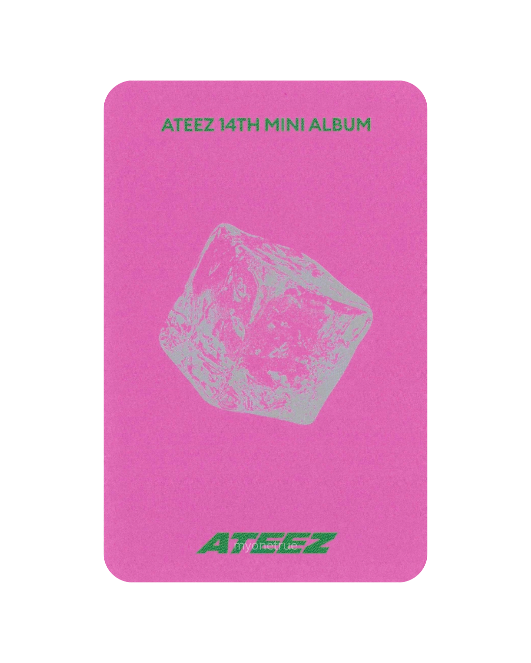 SEONGHWA Image Card | POCA A ver. Inclusion | ATEEZ Golden Hour Part 5