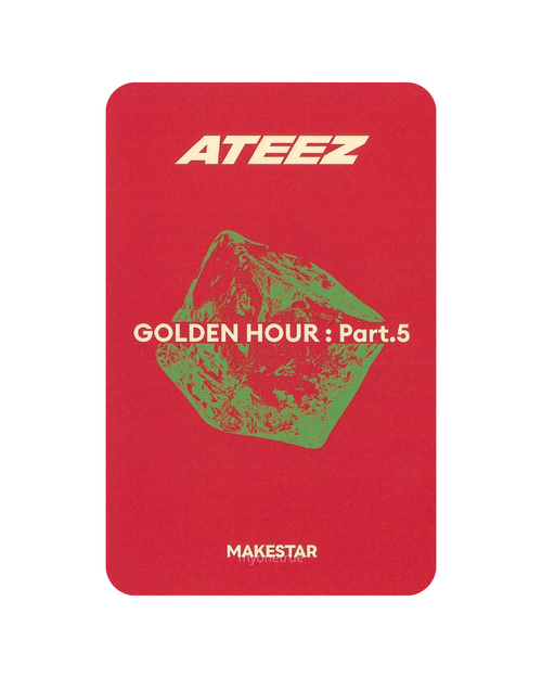 HONGJOONG Strawberry | Makestar Fansign Benefit | ATEEZ Golden Hour Part 5