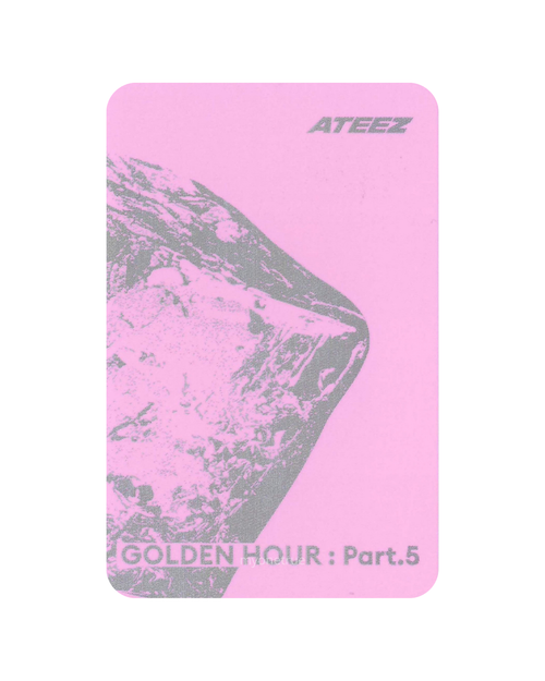 YUNHO Photocard Z | POCA A ver. Inclusion | ATEEZ Golden Hour Part 5