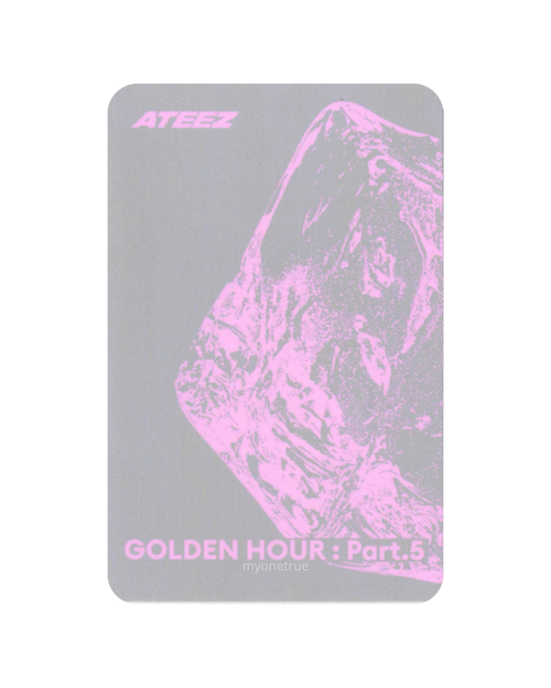 HONGJOONG Photocard A | POCA A ver. Inclusion | ATEEZ Golden Hour Part 5