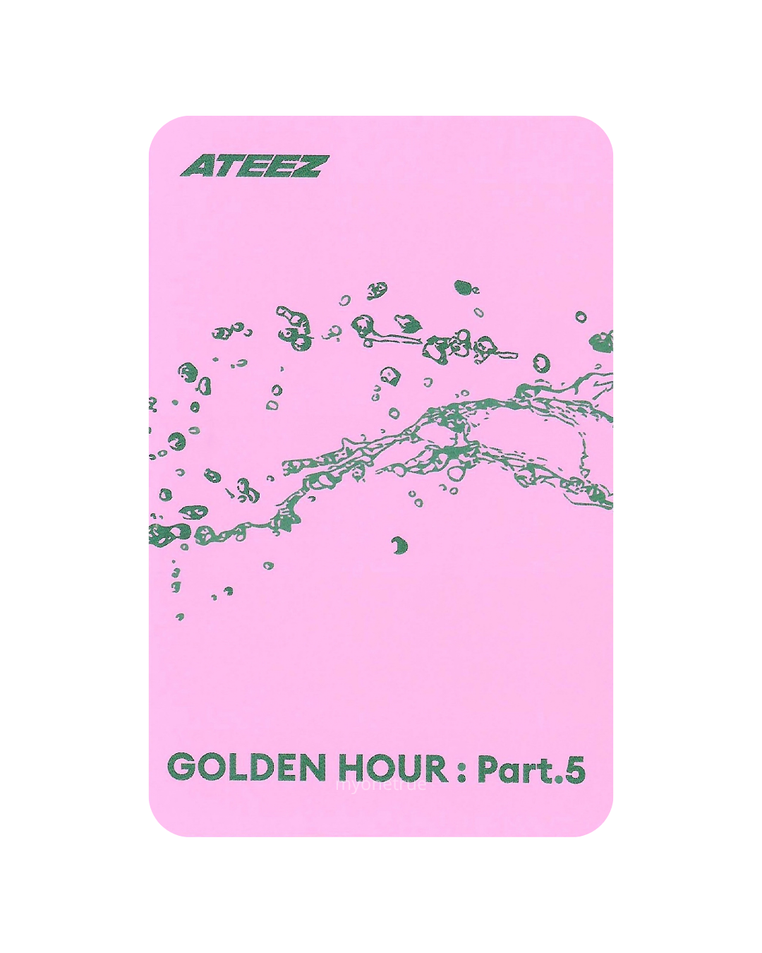 YEOSANG Photocard A | POCA Z ver. Inclusion | ATEEZ Golden Hour Part 5