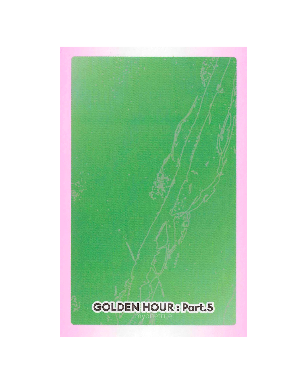 YUNHO Character Card | Album Z ver. Inclusion | ATEEZ Golden Hour Part 5