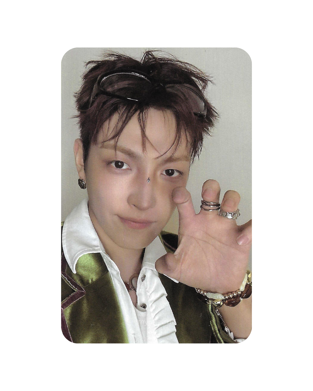 HONGJOONG Photocard Z | Album A ver. Inclusion | ATEEZ Golden Hour Part 5