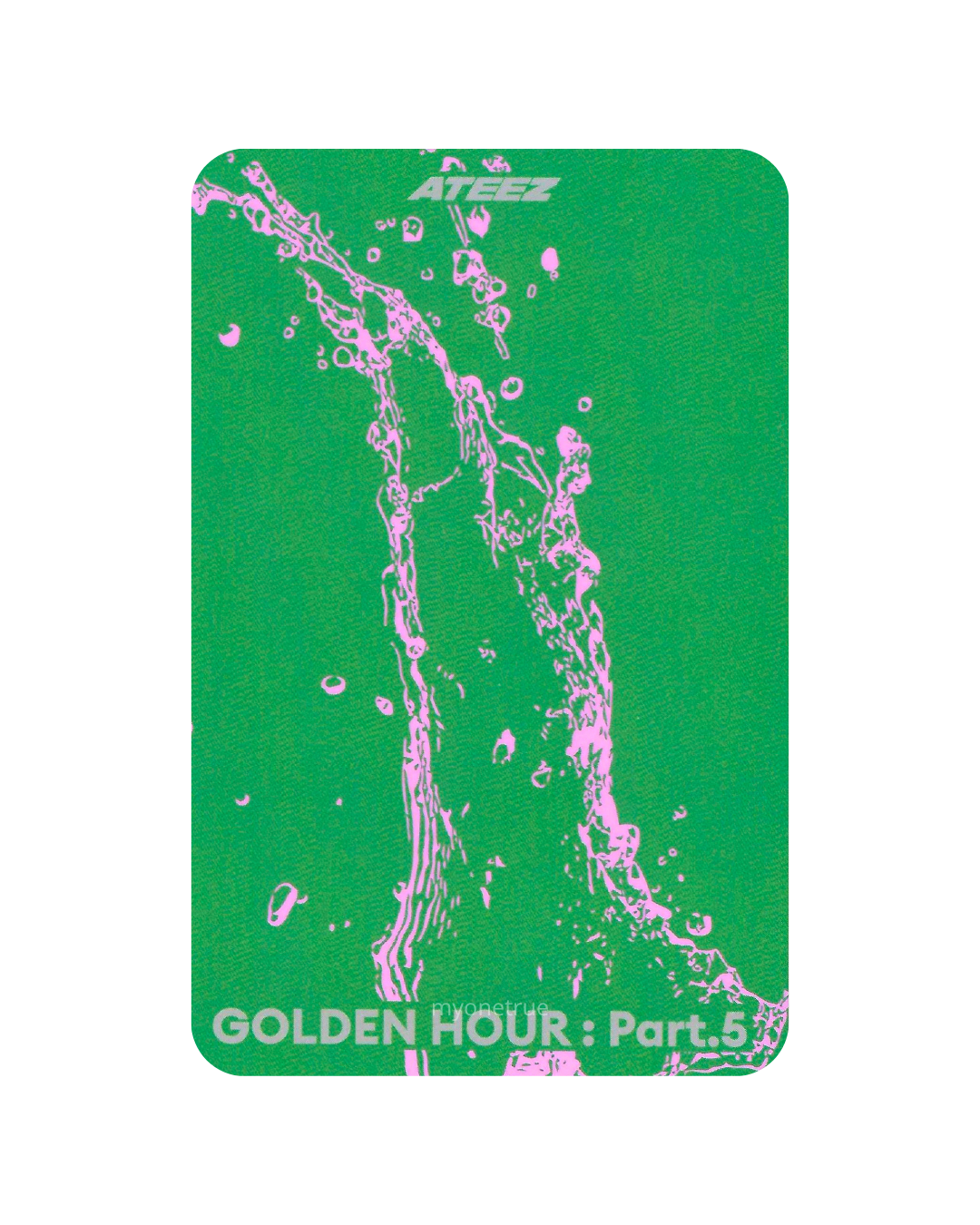 SEONGHWA Photocard A | Album Z ver. Inclusion | ATEEZ Golden Hour Part 5